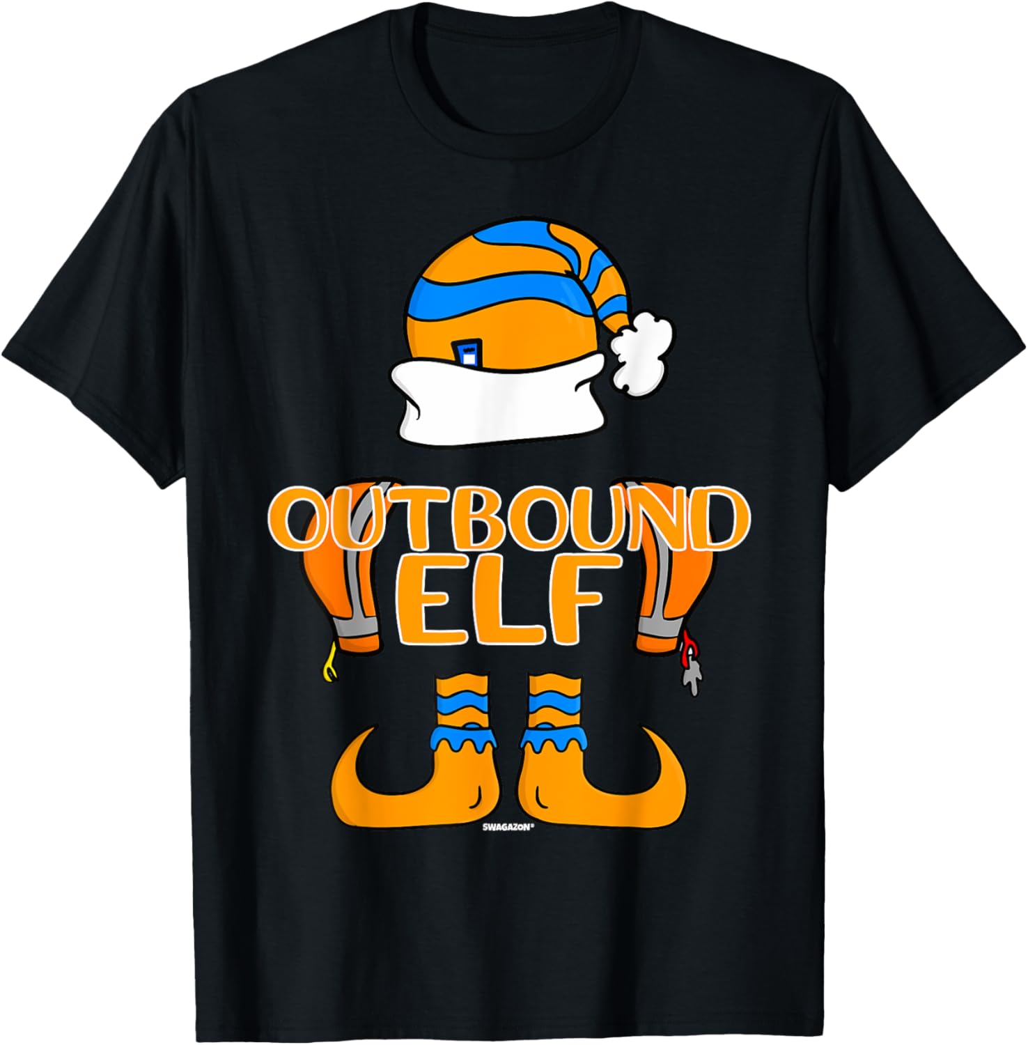 Elves Coworker Outbound Elf Swagazon Associate Christmas