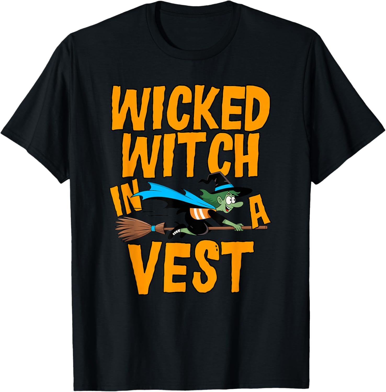 Halloween Coworker Associate Wicked Witch in a Vest