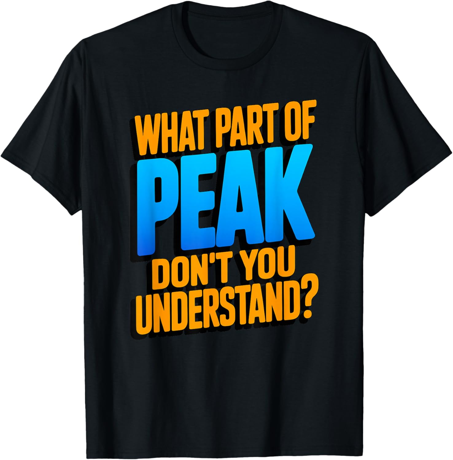 Swagazon Associate What Part of Peak Don't You Understand?